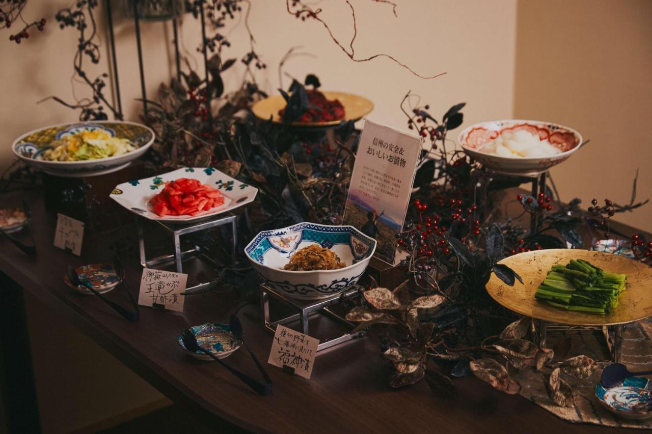 Kamisuwa Onsen Shinyu Hotell Eksteriør bilde